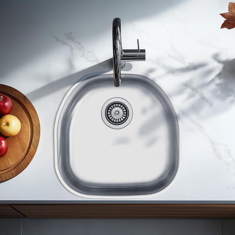 Banka Denver nerjaveče jeklo pomivalno korito 41 x 41 cm podgradnja 1208970049