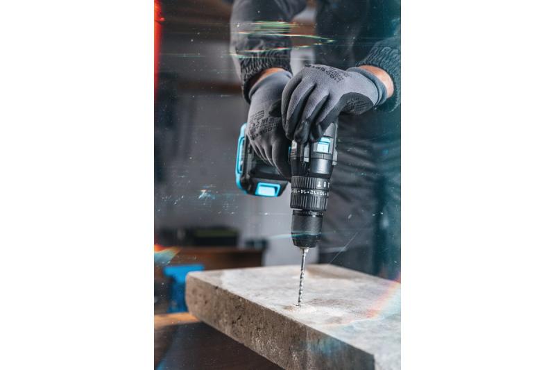 Högert Brezkrtačni akumulatorski udarni vrtalnik 18V za opeko, kamen, les, kovino in plastiko