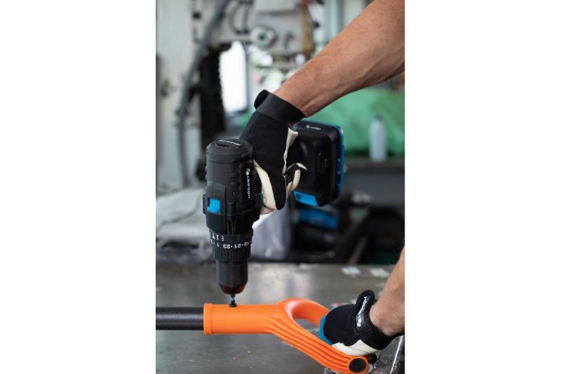 Högert zmogljiv akumulatorski udarni vrtalnik, brezkrtačni, 18V