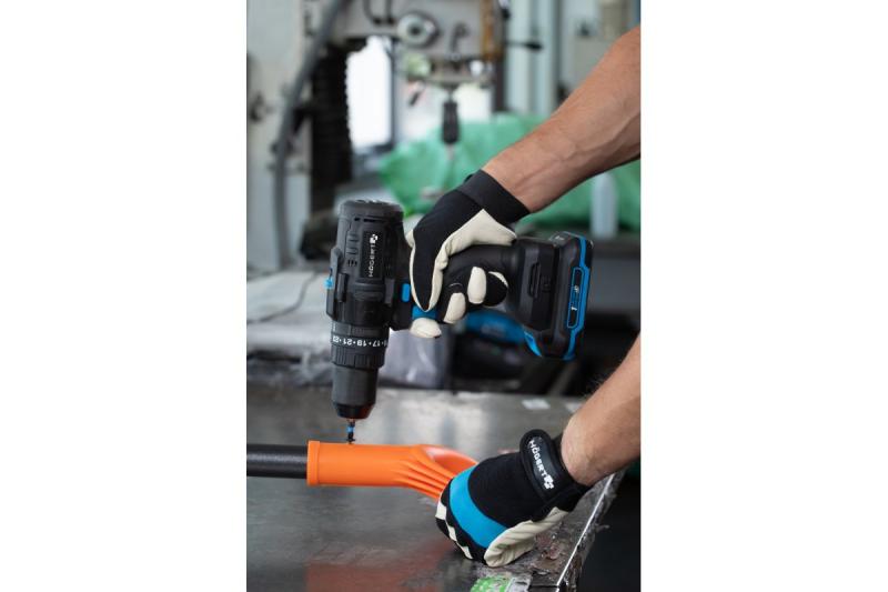 Högert zmogljiv akumulatorski udarni vrtalnik, brezkrtačni, 18V