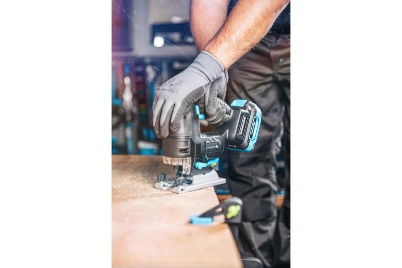 HÖGERT akumulatorska vbodna žaga, 18V, antivibracijski ročaj - brez akumulatorja