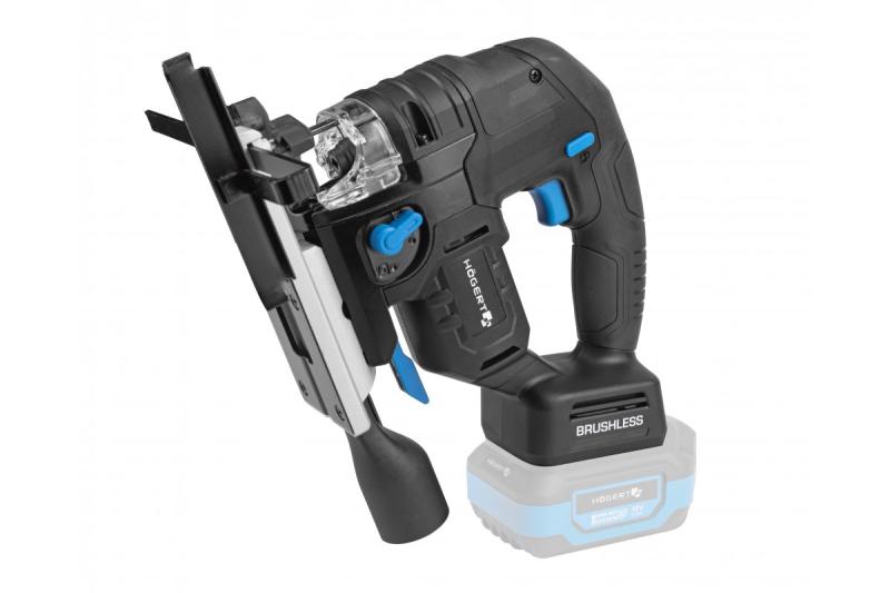 HÖGERT akumulatorska vbodna žaga, 18V, antivibracijski ročaj - brez akumulatorja