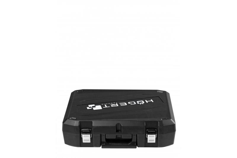 HÖGERT akkubormašina 18V, set z baterijo, polnilcem, nastavkom za bite, svedri.