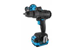 HÖGERT Brushless akumulatorski vijačnik set, 18V, z držalom za bite, magazinom za bite, polnilcem in baterijo.