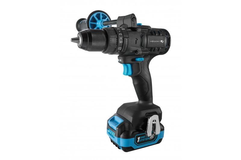 HÖGERT akumulatorski udarni vijačnik set 200 Nm 18V z brezkrtačnim motorjem