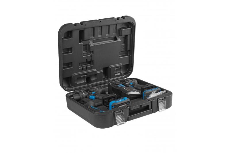 HÖGERT akumulatorski udarni vijačnik set 200 Nm 18V z brezkrtačnim motorjem