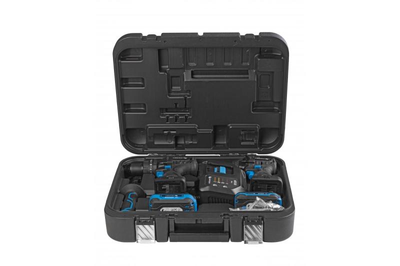 HÖGERT akumulatorski udarni vijačnik set 200 Nm 18V z brezkrtačnim motorjem