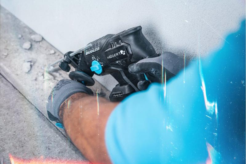 HÖGERT akuvrtalni strojni set, 18V, OneAccuSystem, z baterijo, polnilcem v kovčku