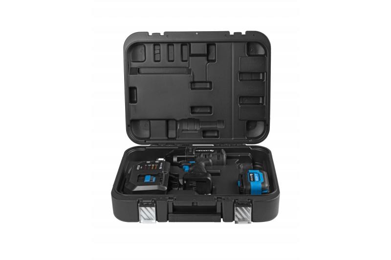 HÖGERT akumulatorski udarni vijačnik, brezkrtačni, 1000 Nm, 18V z baterijo, polnilnik