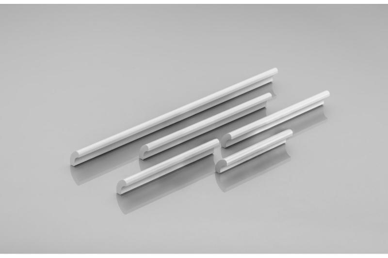 Aluminijasti ročaj SIGMA C=128 mm aluminij