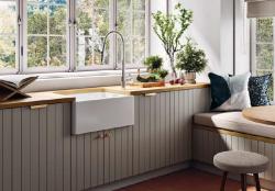 Ausmann Ceramic Haven Keramično Beli Pomivalno Korito - Nadpultno, Podpultno in Vgradno 595 x 455 mm 1208970513