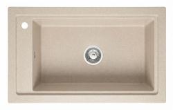 Graniteland Magra Granitni Bež Umivalnik 686 x 427 mm z luknjo za pipo in RVS čepom 1208970617