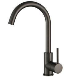 Ausmann Arvia Gun metal PVD kuhinjska pipa z vrtljivim izlivom 1208970641
