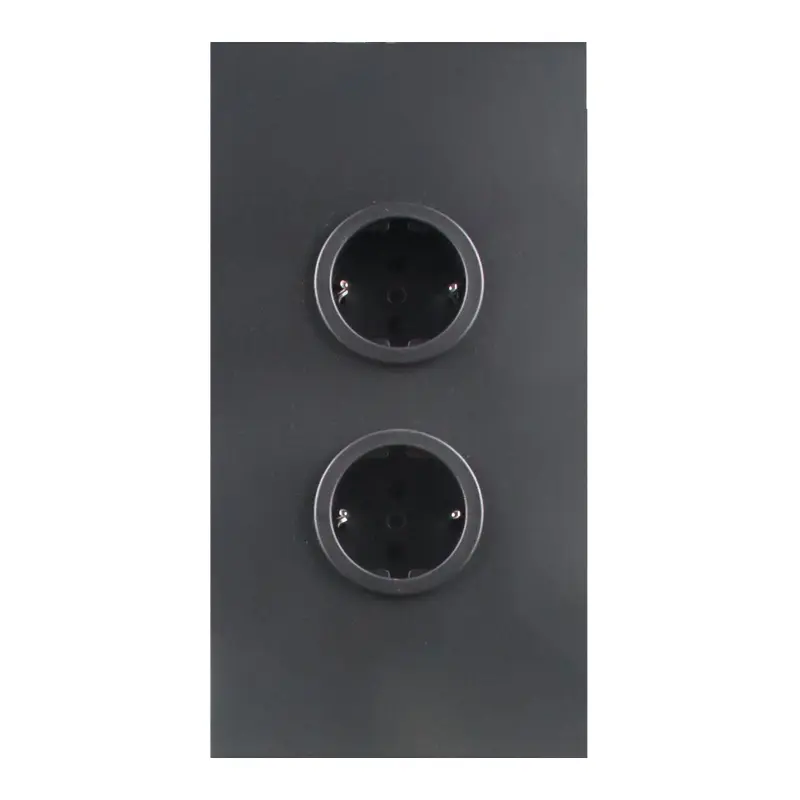 Indux Corner Еnergiezuil z 2 vtičnicami Randaarde Črna 1208970642