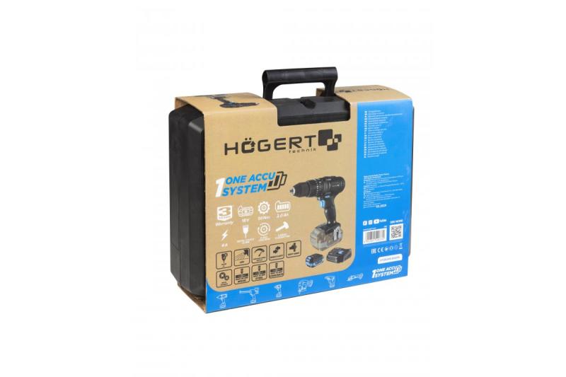 Brezžični udarni vrtalnik 18V