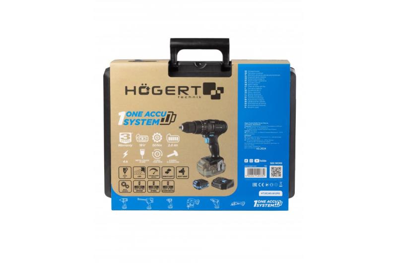 Brezžični udarni vrtalnik 18V