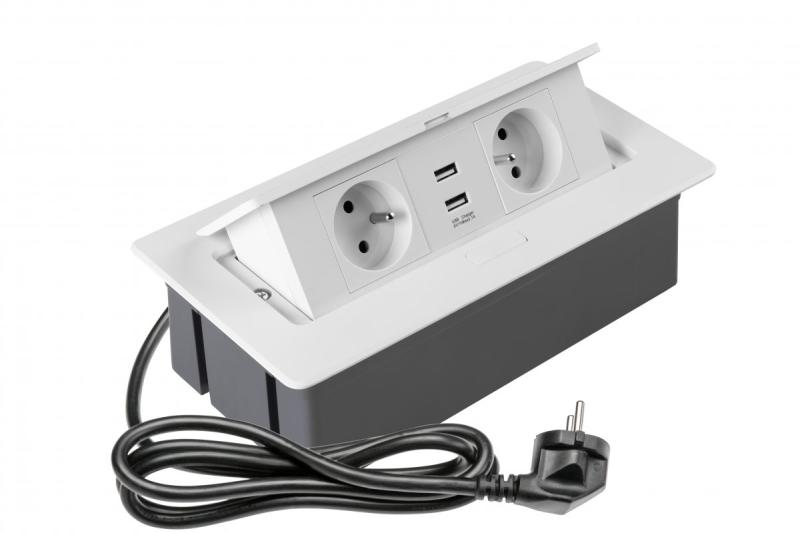 Mehki izvlečni modul za vtičnice.