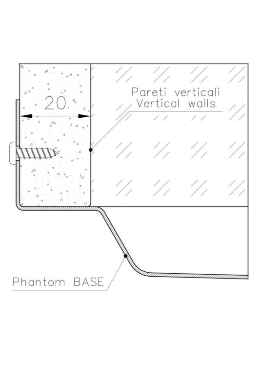 Foster Phantom Base RVS Osnovna plošča Delovna površina Pomivalno korito 71x40cm za Vgradnjo v Keramiko, naravni kamen in Solidsurface debeline 20mm 1208970694
