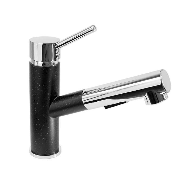 Graniteland Ceres Kuhinjska pipa Videz arduin trdega kamna z Izvlečno Izliv in Dvojno-Funkcijsko Ročno Prho 1208970706