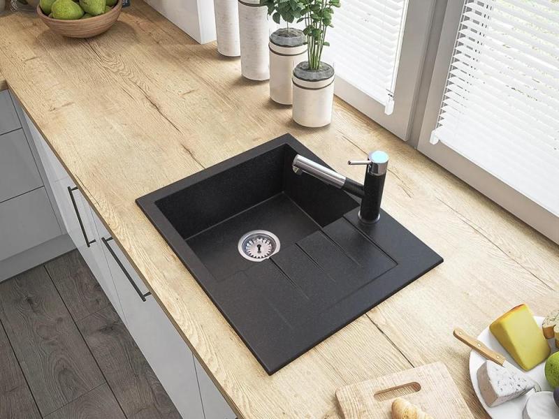 Graniteland Ceres Kuhinjska pipa Videz arduin trdega kamna z Izvlečno Izliv in Dvojno-Funkcijsko Ročno Prho 1208970706