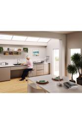 Franke Maris MRG 610-60 Care Fragranite Mat Črna plitka invalidska umivalnik 635 x 559 mm Nadgradnja z vgradnim koritom za pipo 114.0729.484