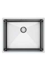 Franke Bolero Plus New R10 B2X 210-50-40 RVS Umivalnik Vgradnja na ravni površini, podgradnja in nadgradnja 50x40 cm 127.0728.977