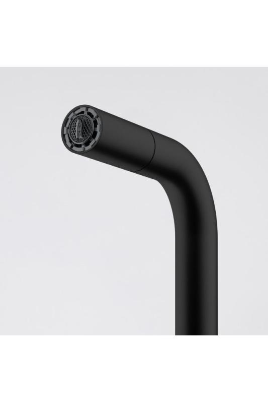 Franke Lina U Kuhinjska pipa Črna Izvlečna Izlivna cev 115.0728.477