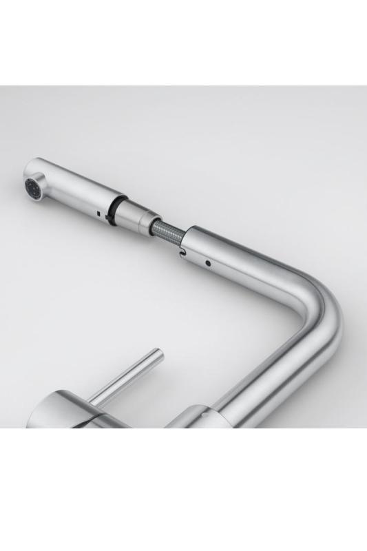 Franke Smart Glenda Kuhinjska pipa iz nerjavečega jekla z izvlečnim izlivom 115.0706.986