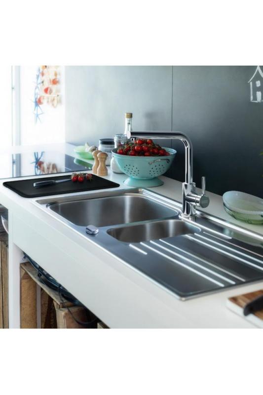 Franke Lina L Kuhinjska pipa z vrtljivim izlivom Krom 115.0693.230