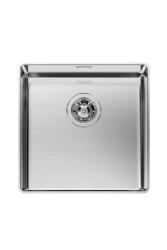 Foster Phantom Slimline RVS Umivalnik 40x40cm Podgradnja za keramične kuhinjske pulte 1208971123