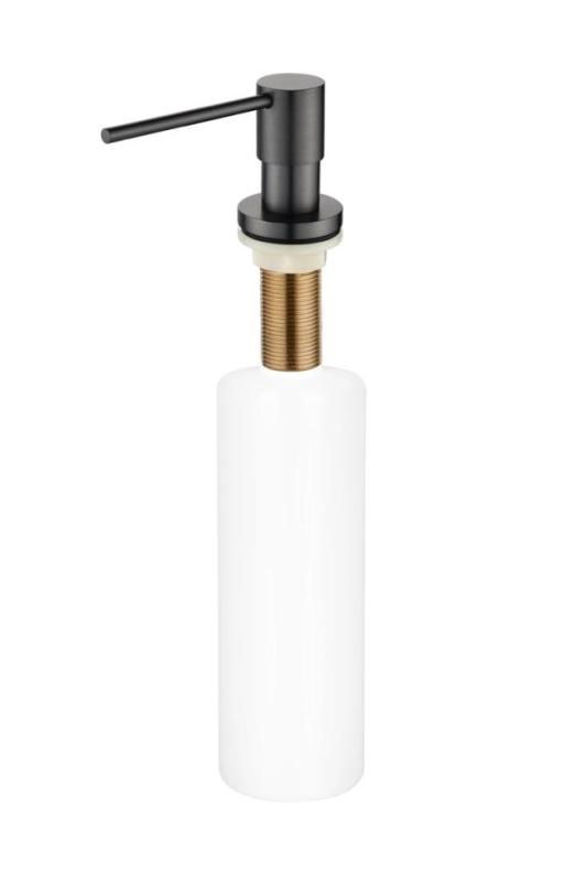 Ausmann Lirio Vgradni dozirnik za milo Gun metal, polnjenje od zgoraj 1208971201