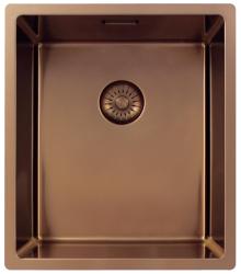 Pure.Sink Exclusivo Bakrena pomivalna korita 34x40 cm 10mm radij podgradnja, vgradnja in nadgradnja PEX3440-62