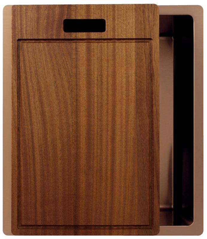 Pure.Sink Exclusivo Bakrena pomivalna korita 34x40 cm 10mm radij podgradnja, vgradnja in nadgradnja PEX3440-62