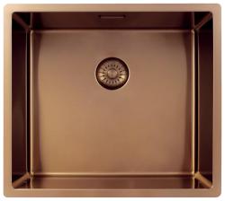 Pure.Sink Exclusivo Bakreni umivalnik 45x40 cm 10mm radij podgradnja, ravna gradnja in nadgradnja PEX4540-62