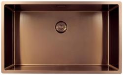 Pure.Sink Exclusivo veliko bakreno korito 70x40 cm 10mm radij podgradnja, vgradnja in nadgradnja PEX7040-62