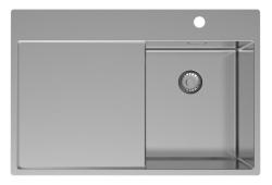 Pure.Sink Exclusivo RVS majhno korito z odcejalnikom 78x52 cm Tapwing desno PEX3478RT-02