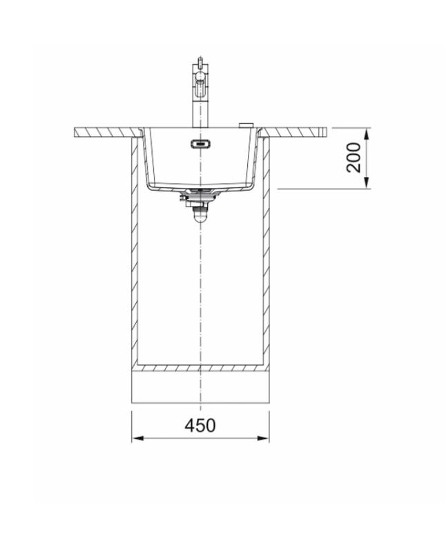 Franke Maris MRG 210-37 Fragranite Coffee cream pomivalno korito za ravno vgradnjo 135.0725.664