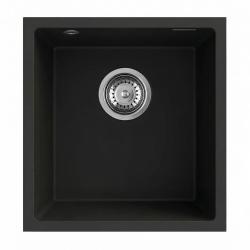 Graniteland Miniva Granitno Pomivalno Korito Črno Podgradnja 385x410 mm 1208971450