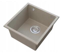 Graniteland Miniva Granitno Pomivalno Korito Beige Podgradnja 385x410 mm 1208971451