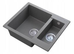 Graniteland Adda Granitna Siva 1.5 Korito za Vgradnjo 600x495mm 1208971456