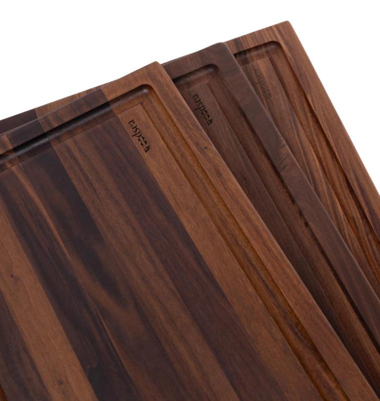 Woodsea Butcher Groove S - Orehova Lesena Deska za Rezanje z utorom za sok 45x30 cm 1208971534