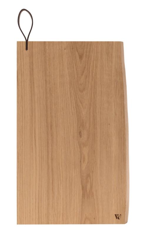 Woodsea Chop-Chop Oak L - Hrastova rezalna deska 40x24cm z usnjenim ročajem 1208971541