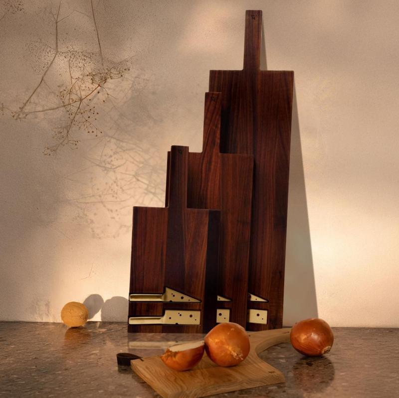 Woodsea Sir Orehov L - Orehova Deska za Sir 75x20cm 1208971560