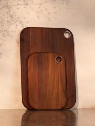 Woodsea Waterless S - Termo-odporna lesena deska za rezanje, odporna na vlago, 23x16 cm 1208971565