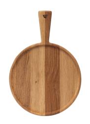 Woodsea Pizza S - Okrogla plošča za pizzo iz hrastovega lesa Ø25 cm 1208971582