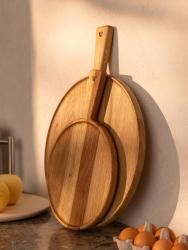 Woodsea Pizza S - Okrogla plošča za pizzo iz hrastovega lesa Ø25 cm 1208971582