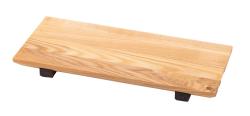 Woodsea Sushi M - Sushideska iz jesenovega lesa z nogicami iz orehovega lesa 30x17 cm 1208971585