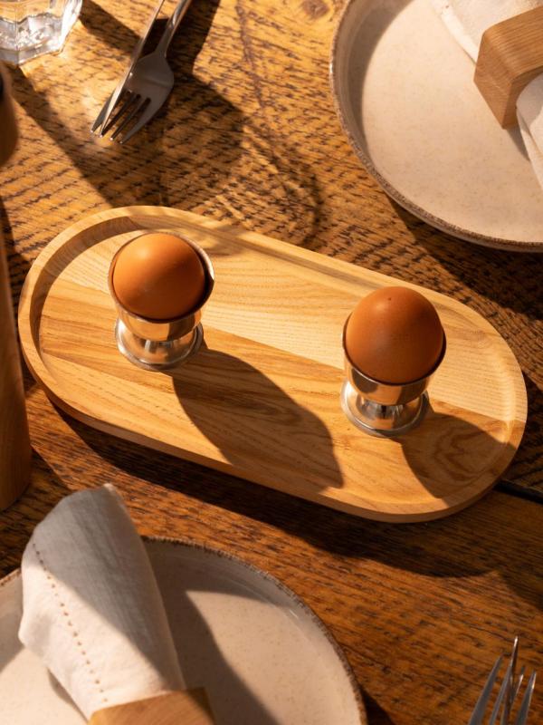 Woodsea Niya L - Lesena pladnja iz jesenovega lesa 36x12 cm 1208971590