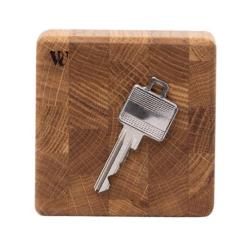 Woodsea End Grain Oak - Ključnik iz hrastovega lesa 9x9 cm 1208971600