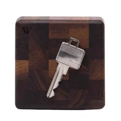 Woodsea End Grain Walnut - Ključnik iz orehovega lesa 9x9 cm 1208971601